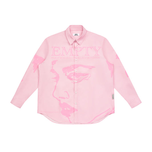 EMPTY REFERENCE Sketch portrait Shirts Unisex Pink