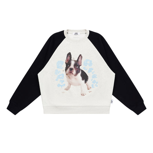 EMPTY REFERENCE the French Bulldog Crew Neck Sweatshirt