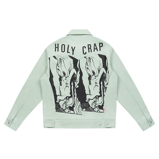 EMPTY REFERENCE Washed fabric Printed jacket Unisex