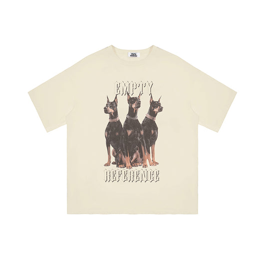 EMPTY REFERENCE Doberman Print T-Shirts Unisex